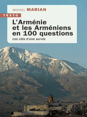 cover image of L'Arménie et les Arméniens en 100 questions